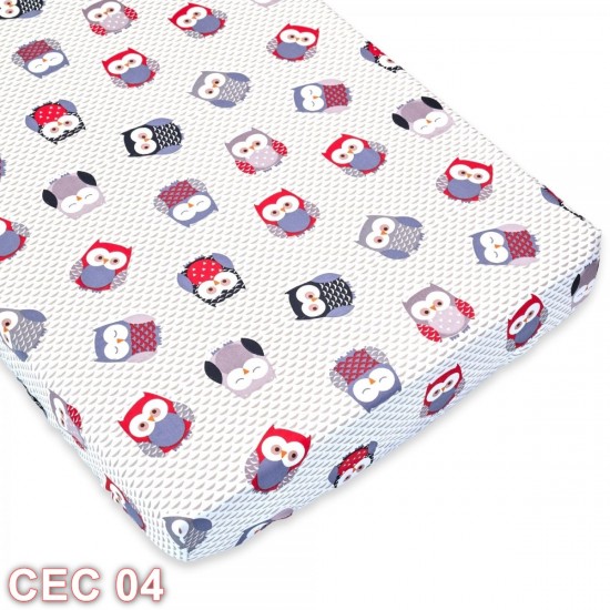 Cearșaf cu elastic pentru pătuț (cod CEC04)