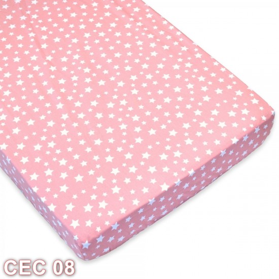 Cearșaf cu elastic pentru pătuț (cod CEC08)