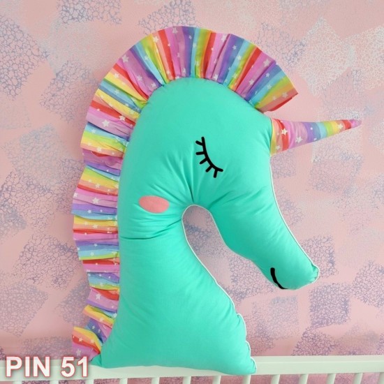 Pernă decorativă Unicorn (cod PIN51)