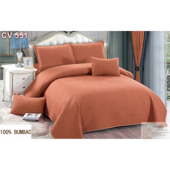 Cuvertura pat 5 piese Lux (cod CV551)