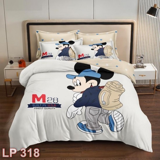 Lenjerie finet 1 persoană 3D (cod LP318)