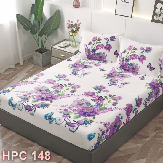 Husa de pat cocolino cu doua fete de perna (cod HPC148)