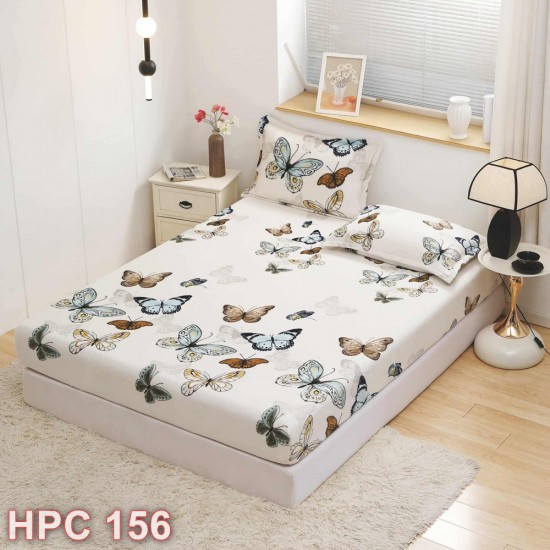 Husa de pat cocolino cu doua fete de perna (cod HPC156)