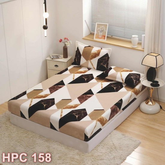 Husa de pat cocolino cu doua fete de perna (cod HPC158)
