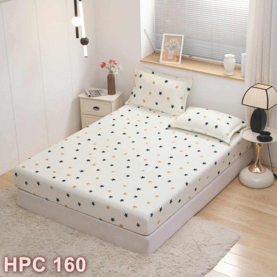 Husa de pat cocolino cu doua fete de perna (cod HPC160)