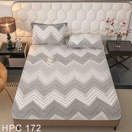 Husa de pat cocolino cu doua fete de perna (cod HPC172)