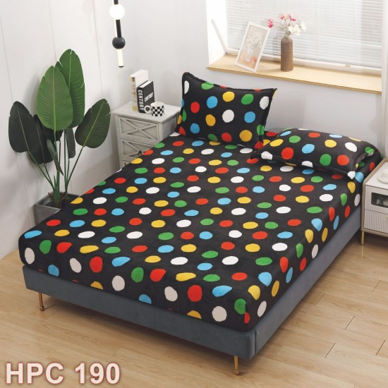 Husa de pat cocolino cu doua fete de perna (cod HPC190)