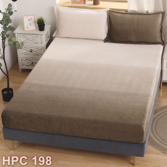 Husa de pat cocolino cu doua fete de perna (cod HPC198)