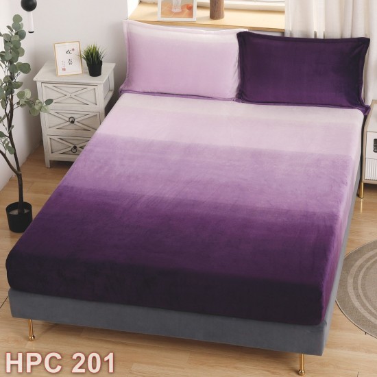 Husa de pat cocolino cu doua fete de perna (cod HPC201)