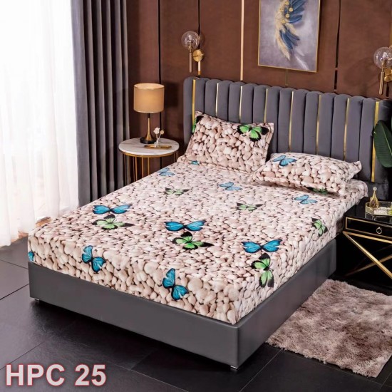 Husa de pat cocolino cu doua fete de perna (cod HPC25)