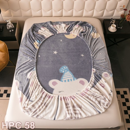 Husa de pat cocolino cu doua fete de perna (cod HPC58)