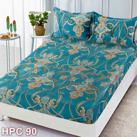 Husa de pat cocolino cu doua fete de perna (cod HPC90)