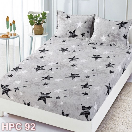 Husa de pat cocolino cu doua fete de perna (cod HPC92)