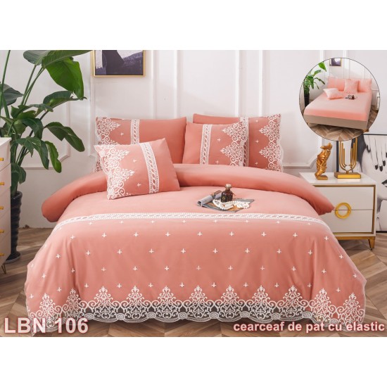 Lenjerie 6 piese Bumbac Neted (cod LBN106)