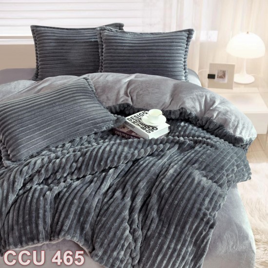 Lenjerie Cocolino 4 piese Uni gofrată (cod CCU465)