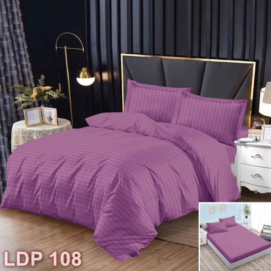 Lenjerie Damasc 1 persoana cu elastic (cod LDP108)