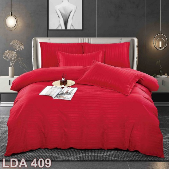 Lenjerie Damasc 6 piese linii late și înguste (cod LDA409)