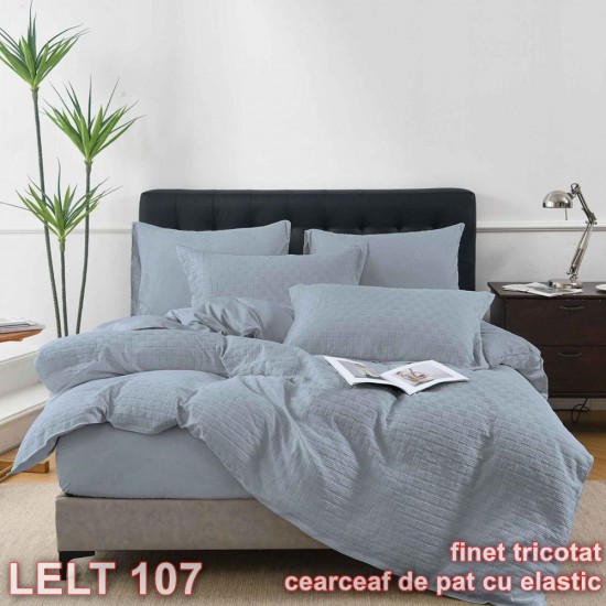 Lenjerie finet model tricotat 4 piese cu elastic (cod LELT 107)