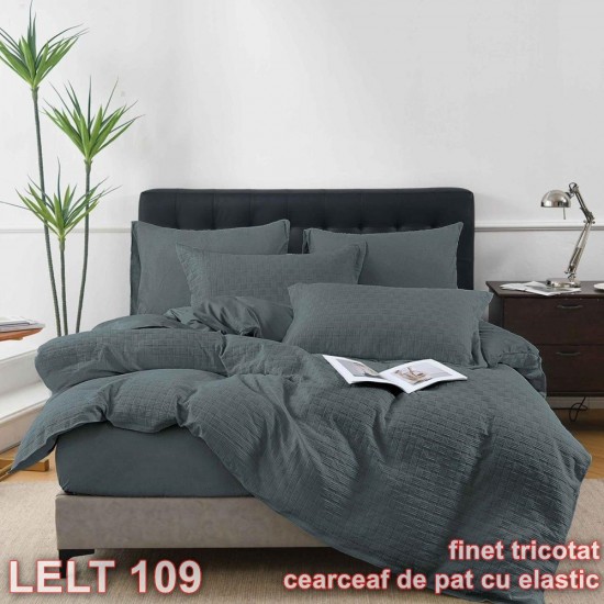 Lenjerie finet model tricotat 4 piese cu elastic (cod LELT 109)