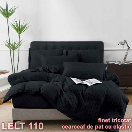 Lenjerie finet model tricotat 4 piese cu elastic (cod LELT 110)