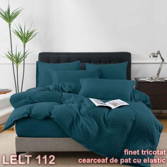 Lenjerie finet model tricotat 4 piese cu elastic (cod LELT 112)