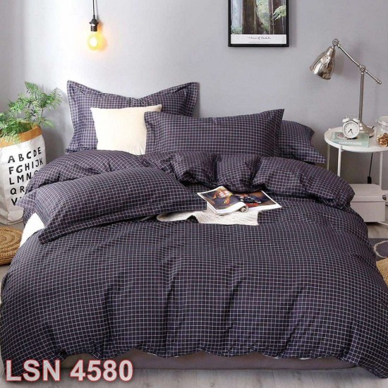 Lenjerie bumbac satinat 4 piese (cod LSN4580)