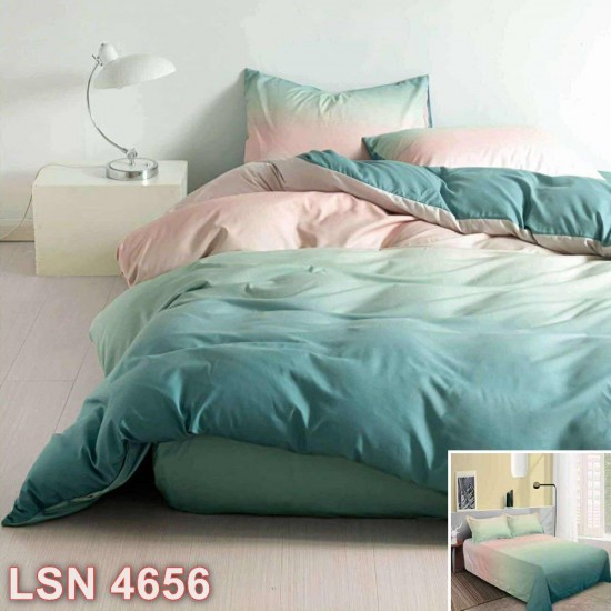 Lenjerie bumbac satinat 4 piese (cod LSN4656)