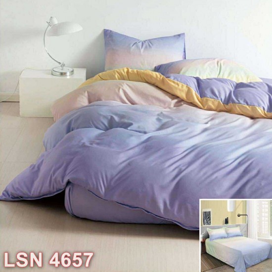 Lenjerie bumbac satinat 4 piese (cod LSN4657)