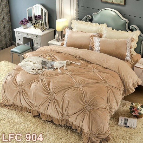 Lenjerie Catifea 4 piese (cod LFC904)