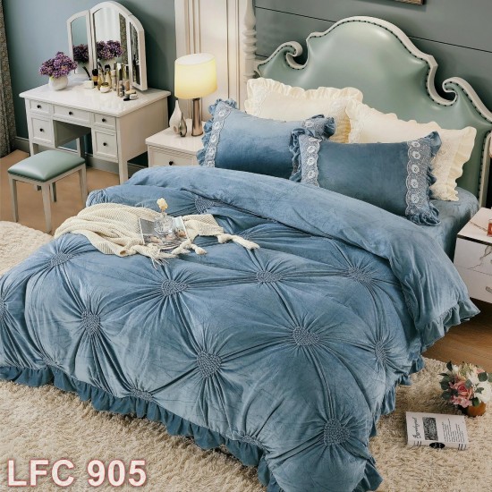 Lenjerie Catifea 4 piese (cod LFC905)