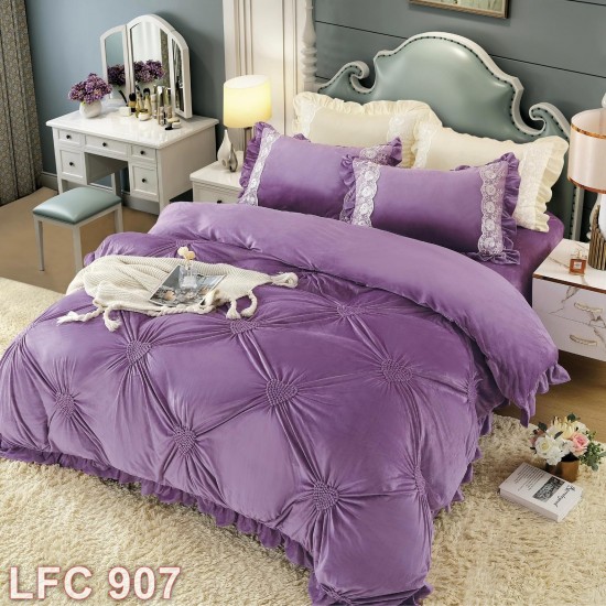 Lenjerie Catifea 4 piese (cod LFC907)