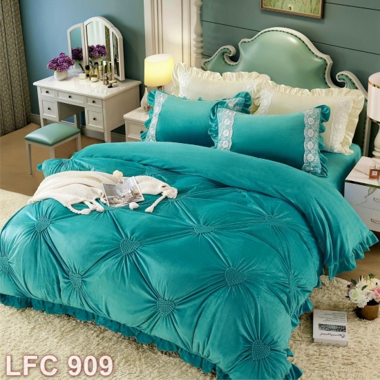 Lenjerie Catifea 4 piese (cod LFC909)