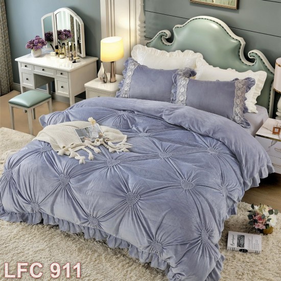 Lenjerie Catifea 4 piese (cod LFC911)