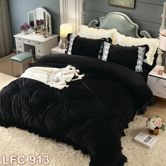 Lenjerie Catifea 4 piese (cod LFC913)