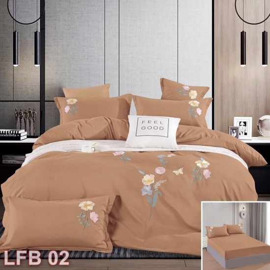 Lenjerie finet cu elastic 4 piese cu Broderie (cod LFB02)