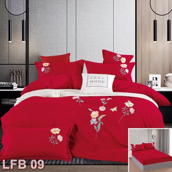 Lenjerie finet cu elastic 4 piese cu Broderie (cod LFB09)