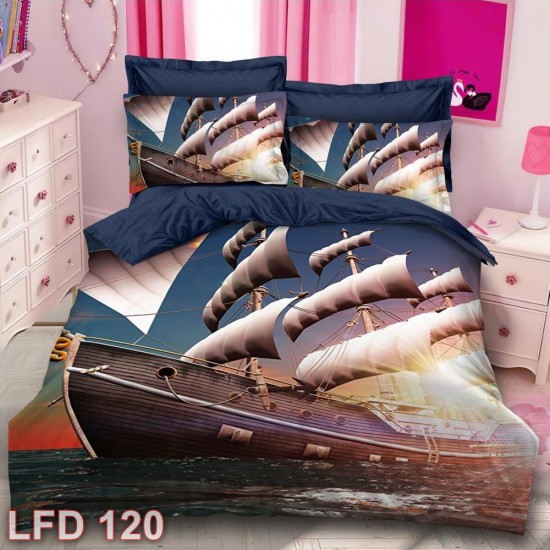 Lenjerie finet 6 piese 3D (cod LFD120)