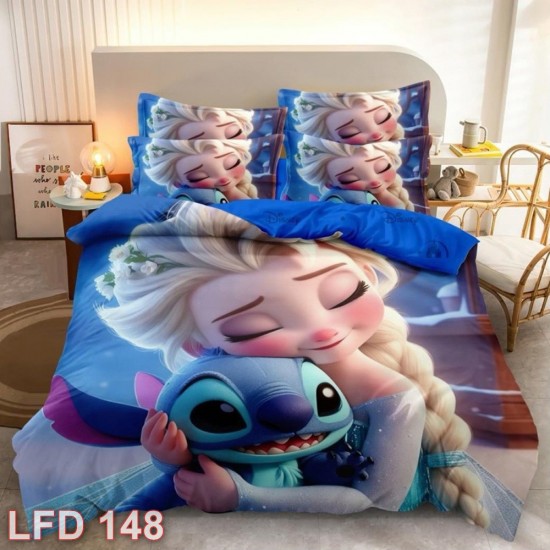 Lenjerie finet 6 piese 3D (cod LFD148)