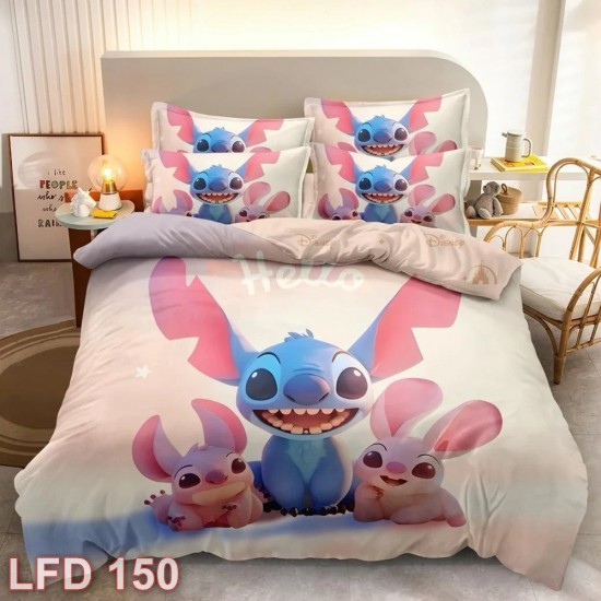 Lenjerie finet 6 piese 3D (cod LFD150)