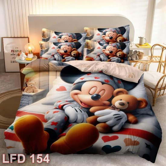 Lenjerie finet 6 piese 3D (cod LFD154)