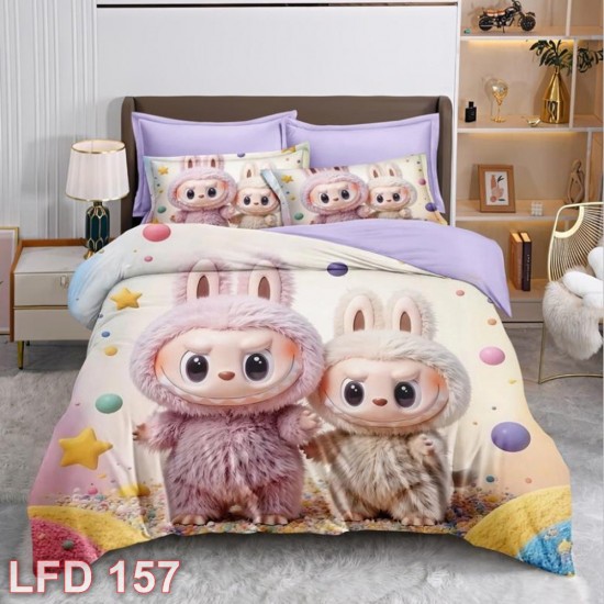 Lenjerie finet 6 piese 3D (cod LFD157)