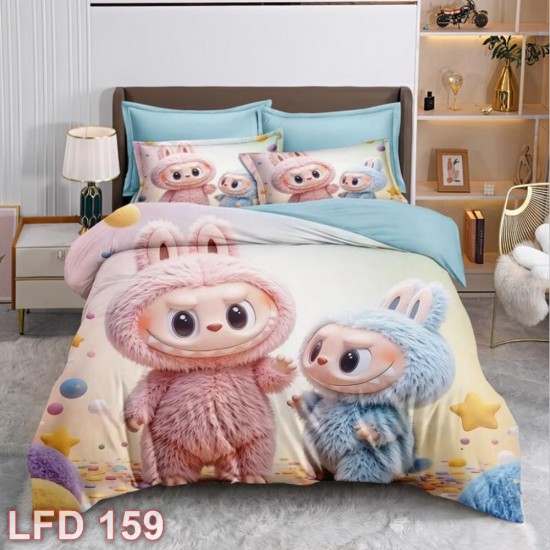 Lenjerie finet 6 piese 3D (cod LFD159)