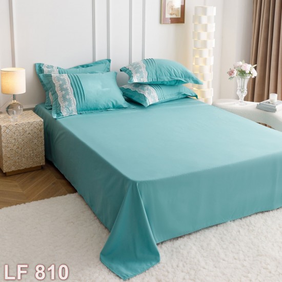 Lenjerie finet 6 piese Uni Deluxe broderie Inima (cod LF810)