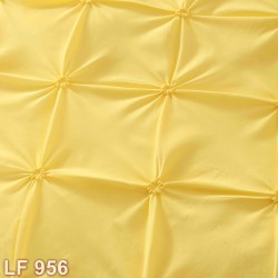 Lenjerie finet 6 piese Pliuri Uni Deluxe (cod LF956)