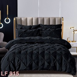 Lenjerie finet 6 piese Pliuri Uni Deluxe (cod LF915)