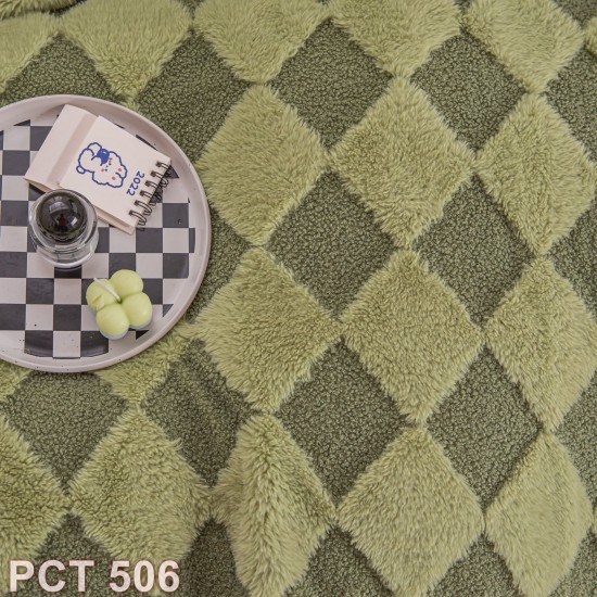 Pătură Cocolino blăniță de iepure si catifea Teddy (cod PCT506)