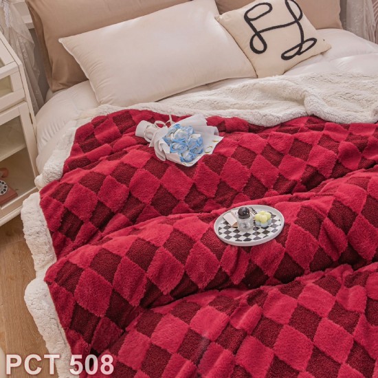 Pătură Cocolino blăniță de iepure si catifea Teddy (cod PCT508)