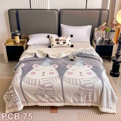 Pătură Cocolino cu blăniță (cod PCB75)