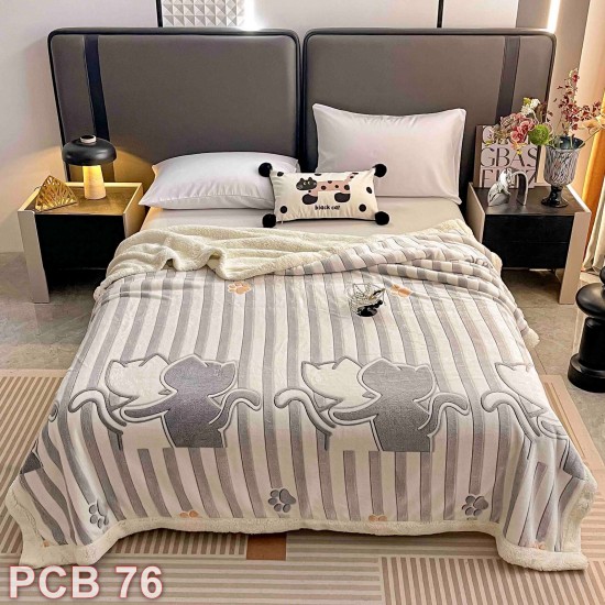 Pătură Cocolino cu blăniță (cod PCB76)