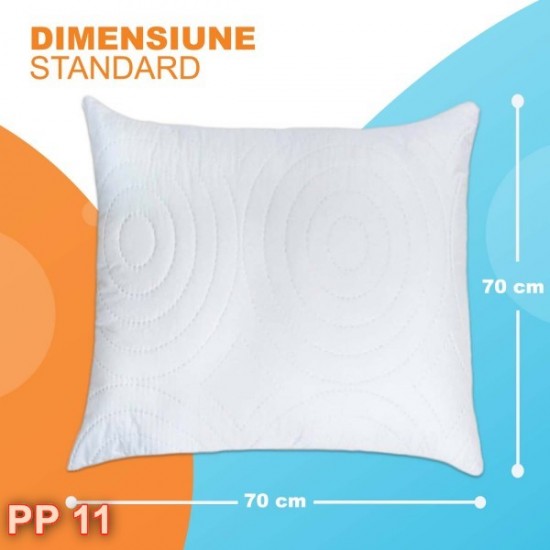 Perne antialergice matlasate 70x70cm 2/set (cod PP11)